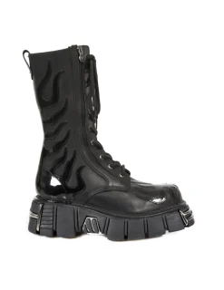 New Rock BOOT METALLIC M-319-C4 Clearance