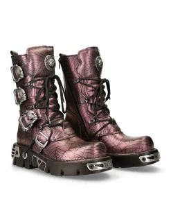 New Rock BOOT METALLIC M-391-C12 Clearance