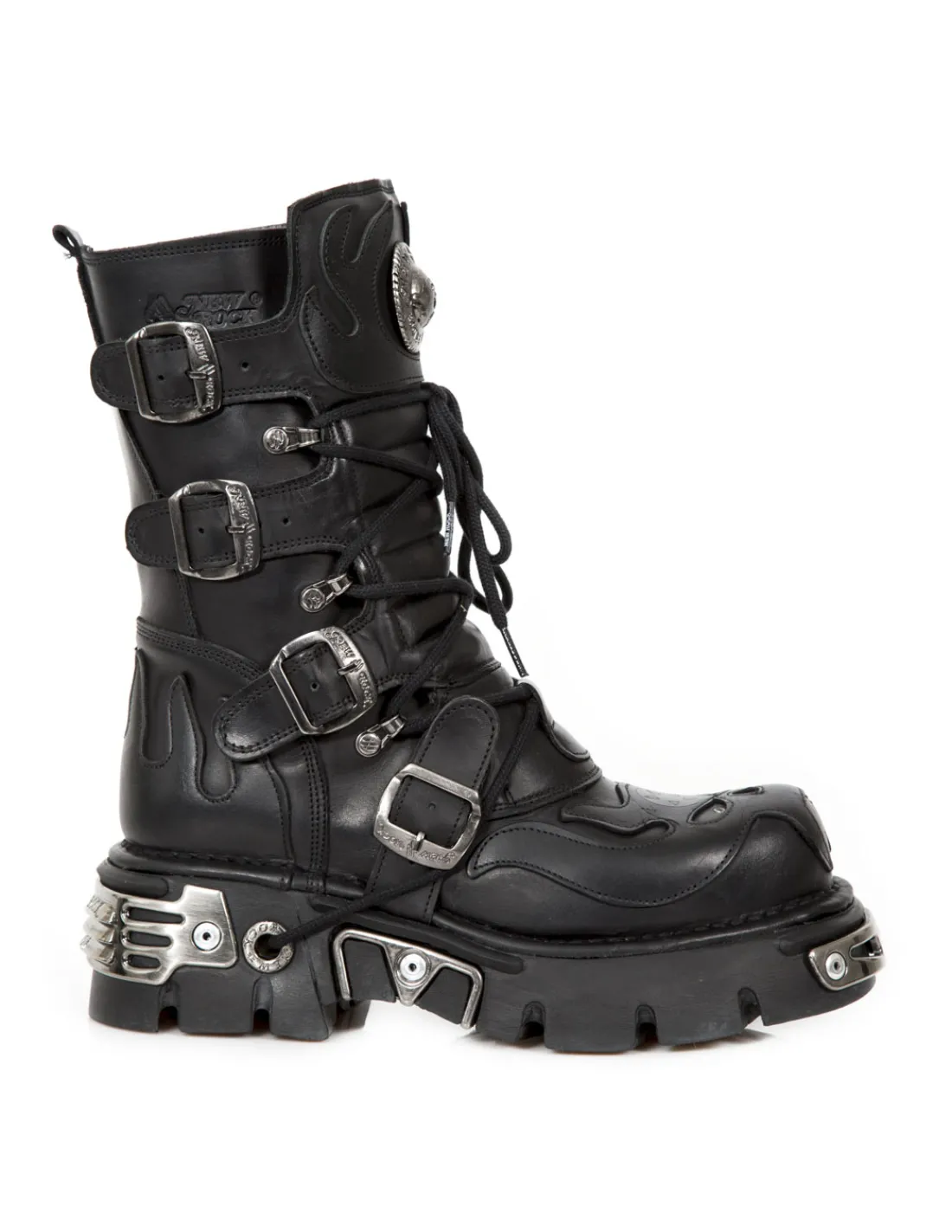 New Rock BOOT METALLIC M-107-C7 Best