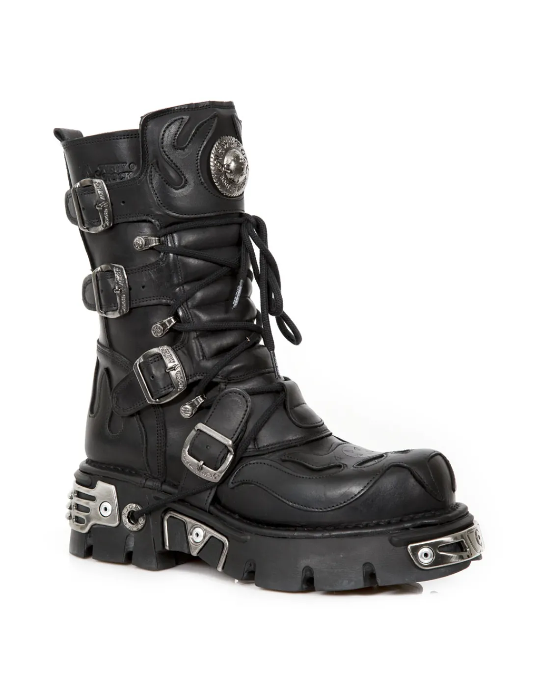 New Rock BOOT METALLIC M-107-C7 Best