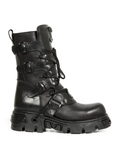 New Rock BOOT METALLIC M-1073-C1 Clearance