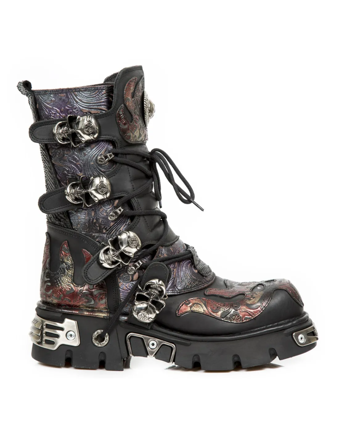 New Rock BOOT METALLIC M-373-CZ83 Hot