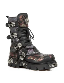 New Rock BOOT METALLIC M-373-CZ83 Hot