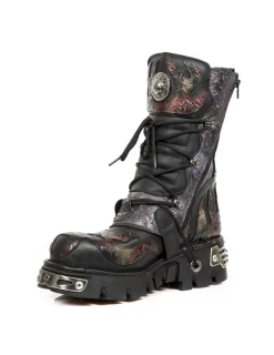 New Rock BOOT METALLIC M-373-CZ83 Hot