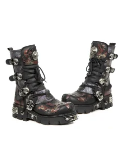 New Rock BOOT METALLIC M-373-CZ83 Hot