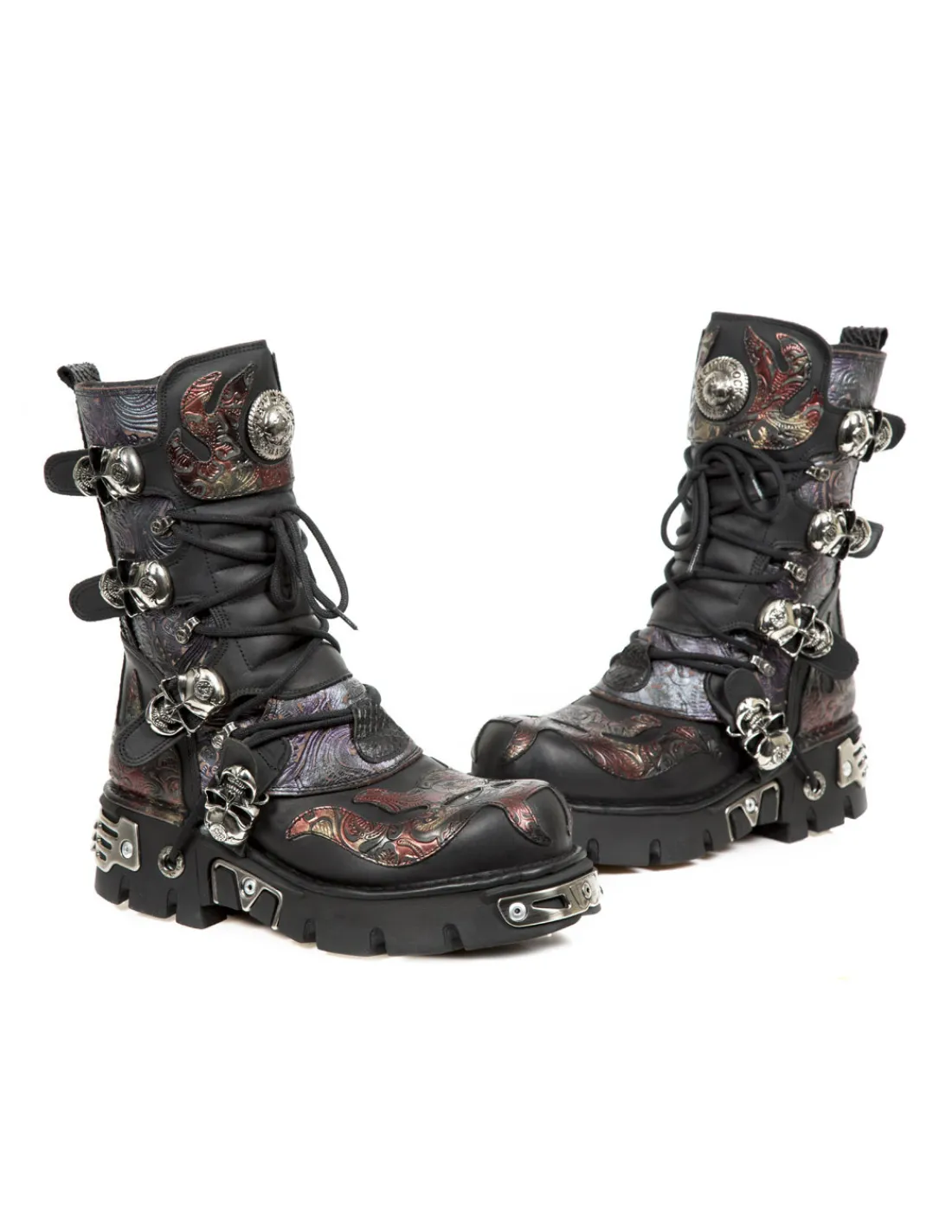 New Rock BOOT METALLIC M-373-CZ83 Hot