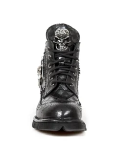 New Rock BOOT METALLIC M-MILI123-C1 Outlet