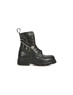 New Rock BOOT METALLIC M-MILI184-C1 Outlet