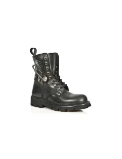 New Rock BOOT METALLIC M-MILI184-C1 Outlet