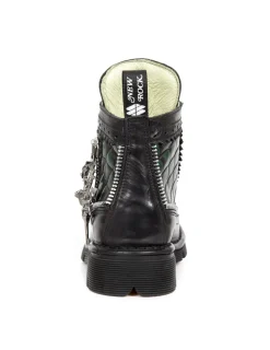 New Rock BOOT METALLIC M-MILI124-C1 Outlet