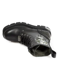 New Rock BOOT METALLIC M-MILI120-C5