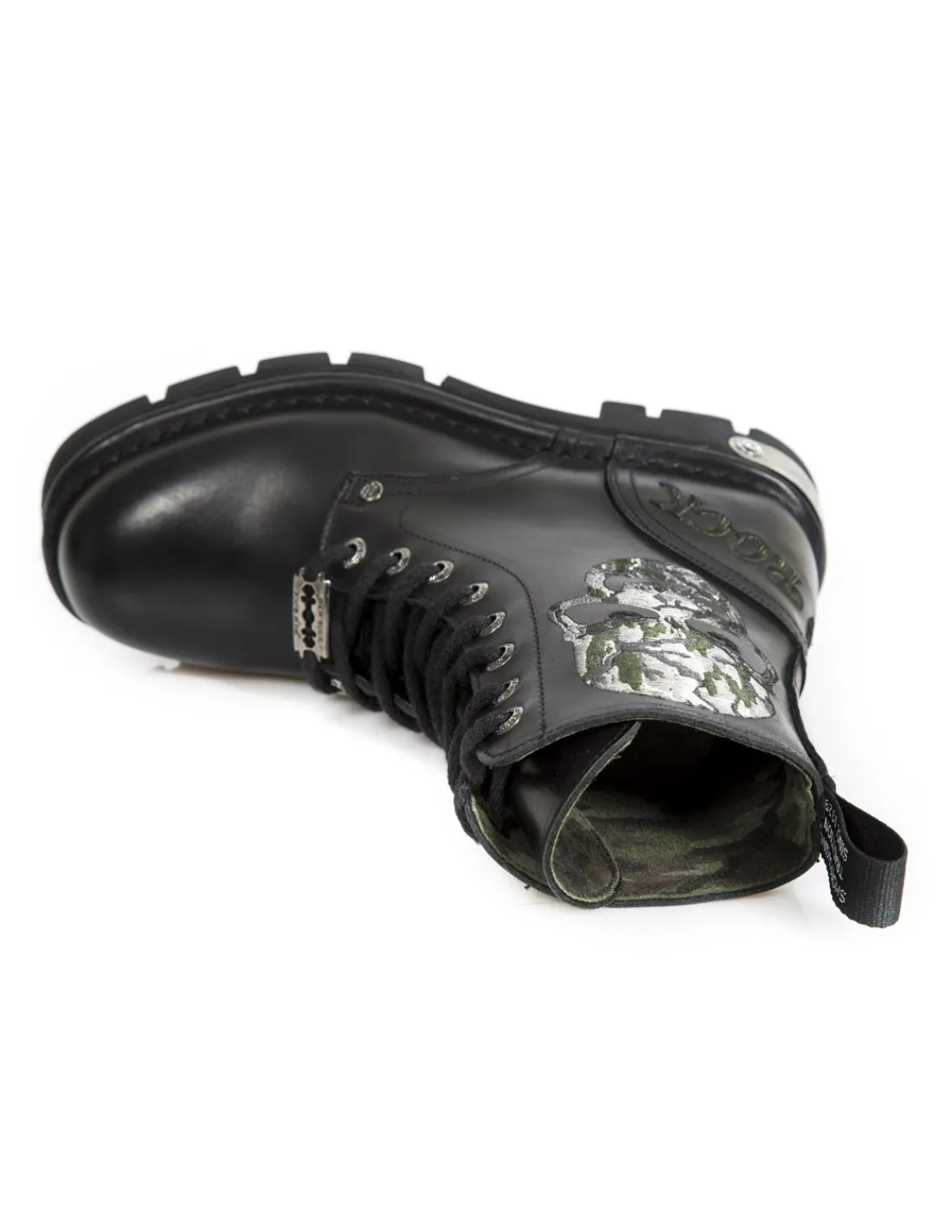 New Rock BOOT METALLIC M-MILI120-C5