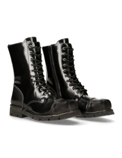 New Rock BOOT METALLIC M-MILI10MT-C1 New