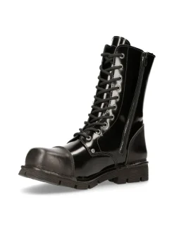 New Rock BOOT METALLIC M-MILI10MT-C1 New