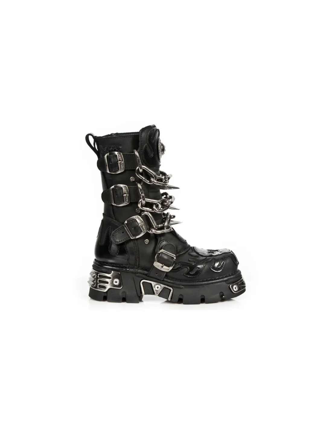 New Rock BOOT METALLIC M-727MT-C1 New
