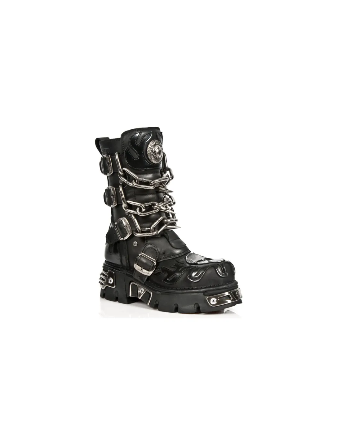 New Rock BOOT METALLIC M-727MT-C1 New