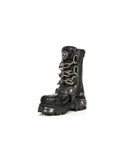 New Rock BOOT METALLIC M-727MT-C1 New