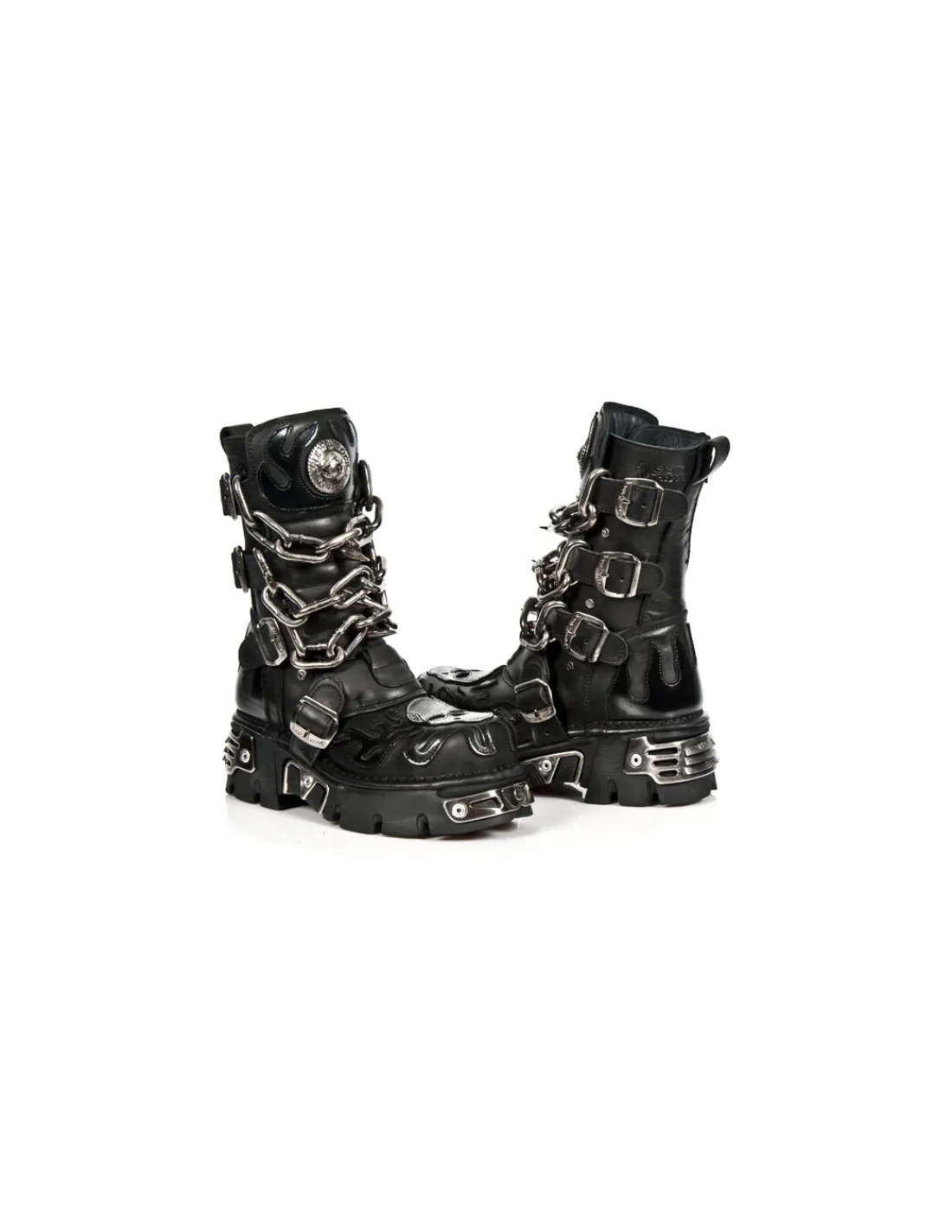 New Rock BOOT METALLIC M-727MT-C1 New