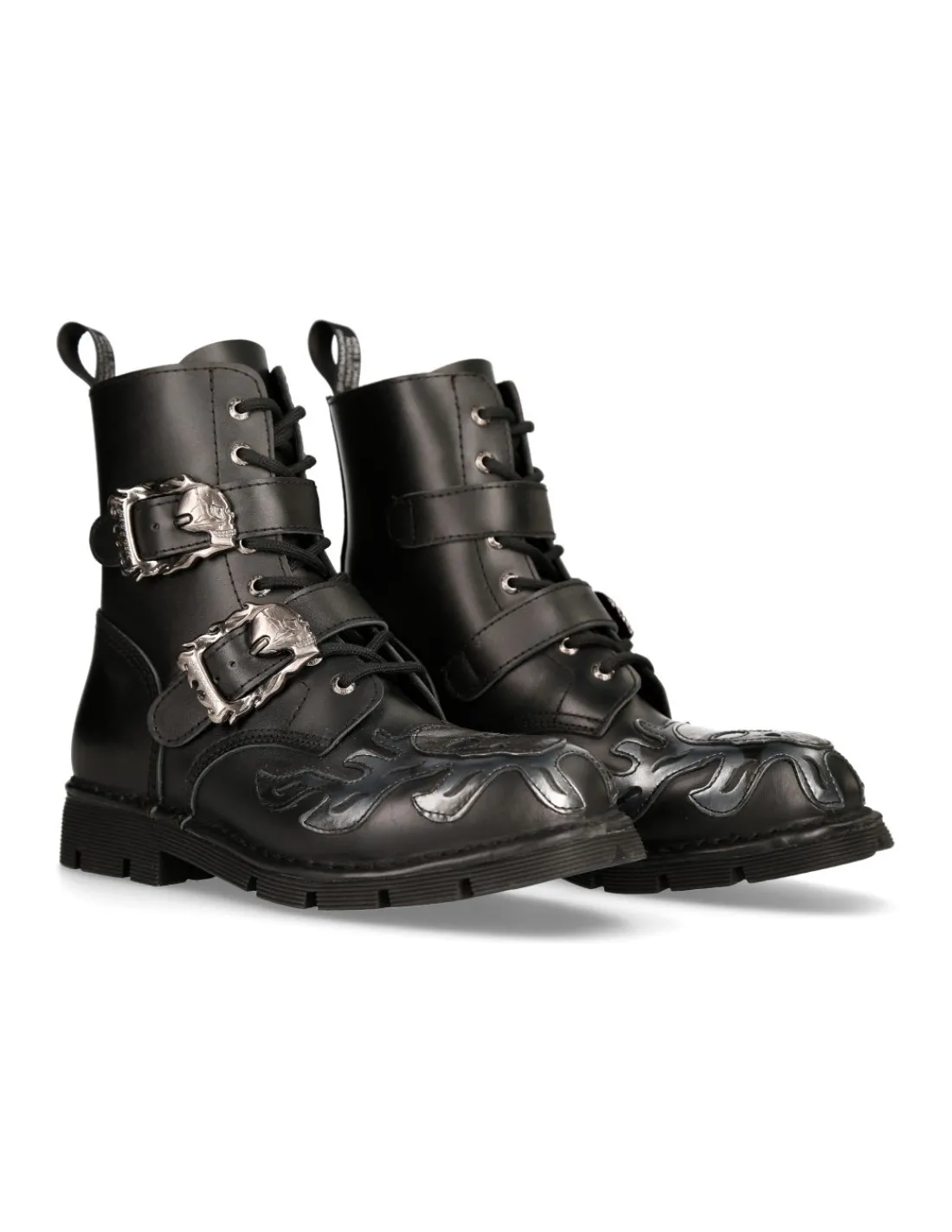 New Rock BOOT METALLIC M-NEWMILI091-C1 Online