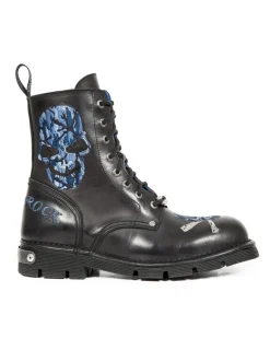New Rock BOOT METALLIC M-NEWMILI85-C3 New