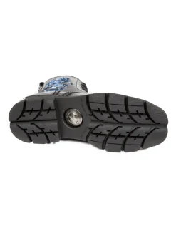 New Rock BOOT METALLIC M-NEWMILI85-C3 New