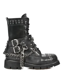 New Rock BOOT METALLIC M-NEWMILI081-C1