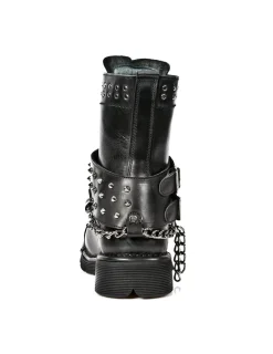 New Rock BOOT METALLIC M-NEWMILI081-C1