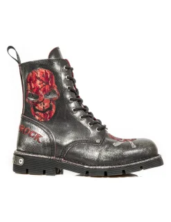 New Rock BOOT METALLIC M-NEWMILI85-C7 Clearance