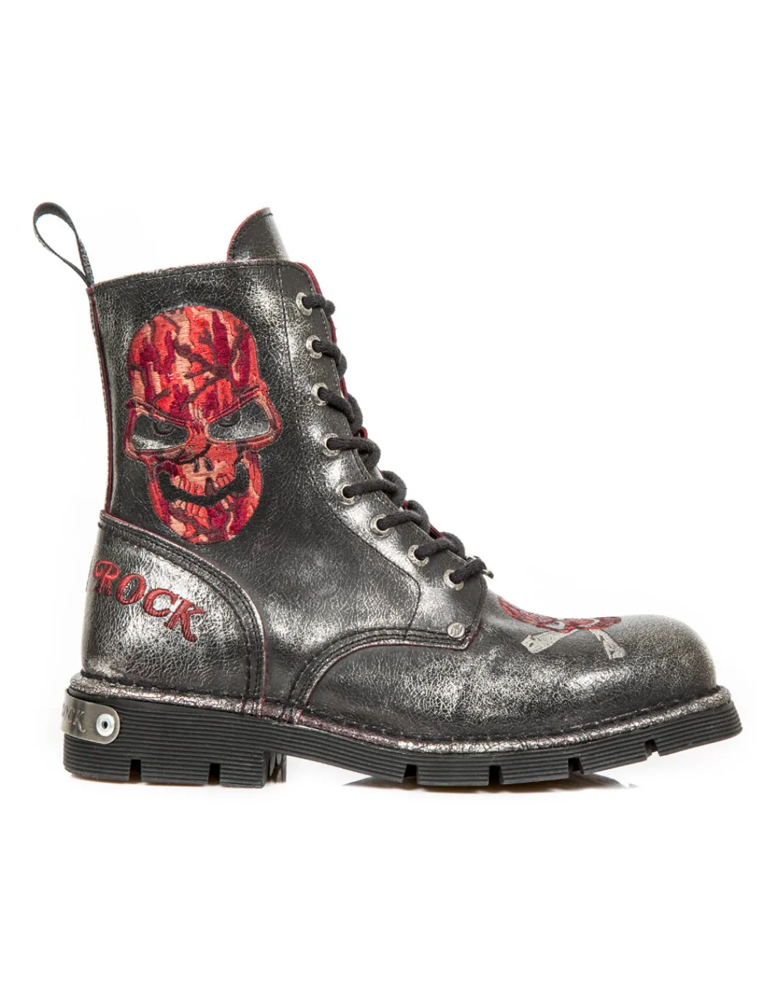 New Rock BOOT METALLIC M-NEWMILI85-C7 Clearance