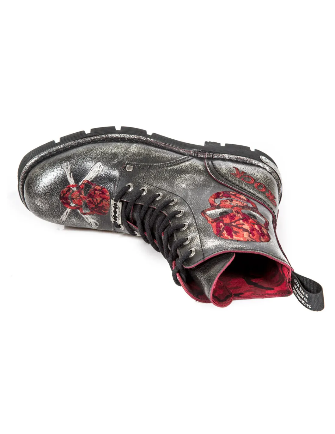 New Rock BOOT METALLIC M-NEWMILI85-C7 Clearance