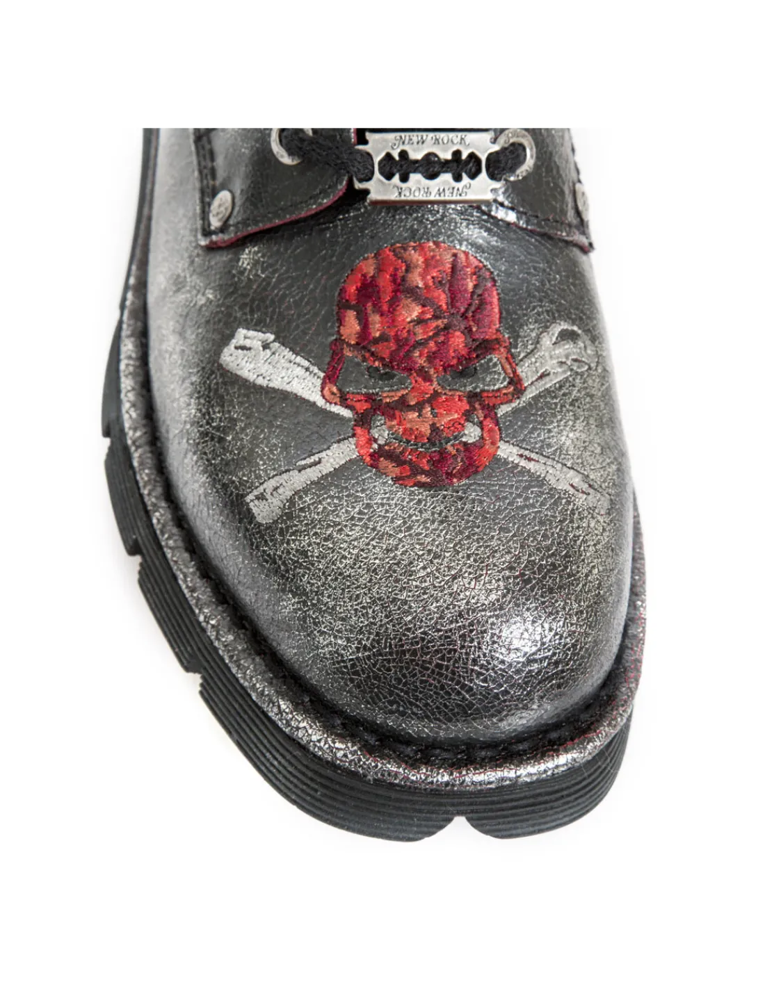 New Rock BOOT METALLIC M-NEWMILI85-C7 Clearance