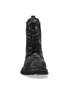 New Rock BOOT METALLIC M-NEWMILI083MTL-C1 Best