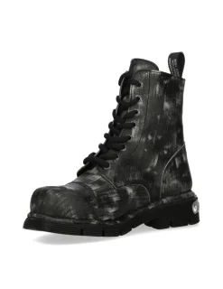 New Rock BOOT METALLIC M-NEWMILI083MTL-C1 Best