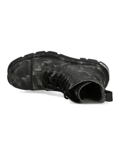 New Rock BOOT METALLIC M-NEWMILI083MTL-C1 Best