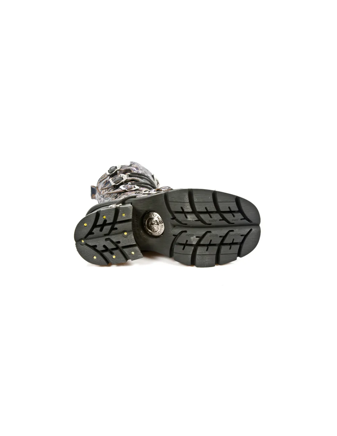 New Rock BOOT METALLIC M-373-Q2 Hot