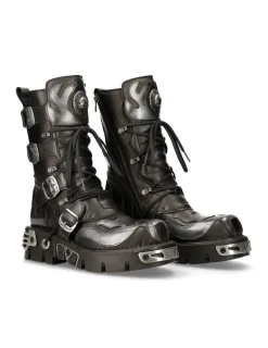 New Rock BOOT METALLIC M-107-S2