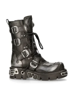 New Rock BOOT METALLIC M-107-S2