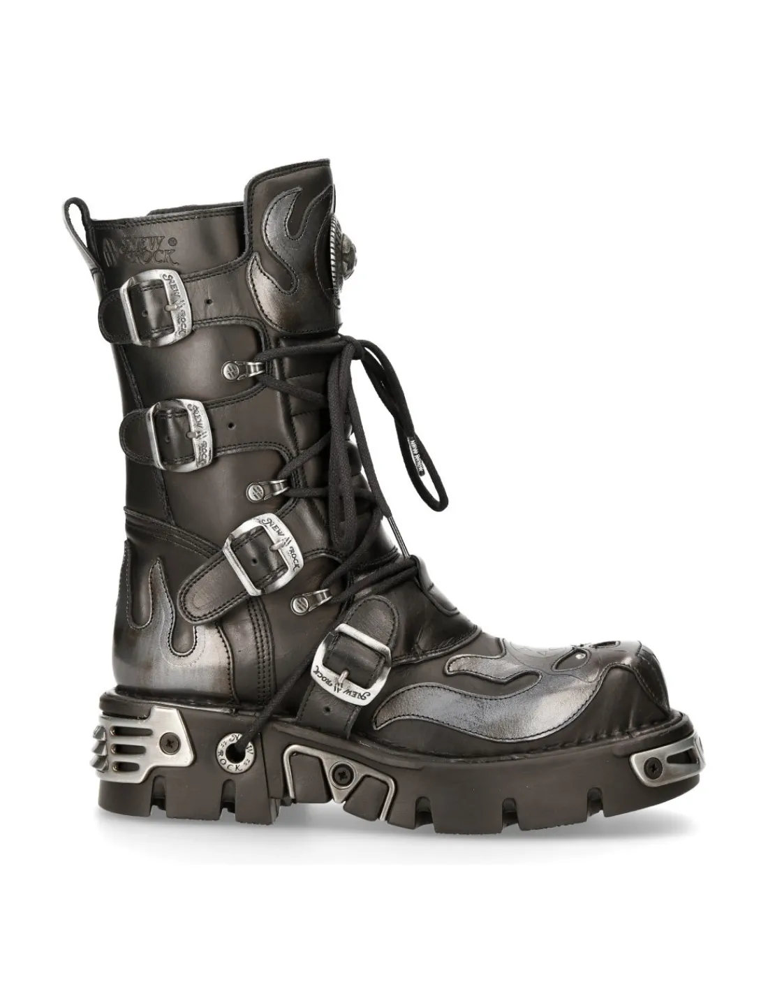 New Rock BOOT METALLIC M-107-S2