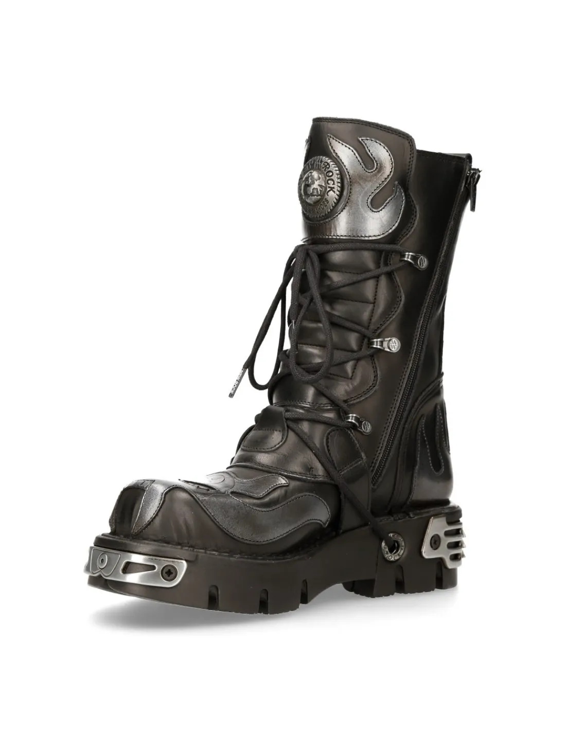 New Rock BOOT METALLIC M-107-S2