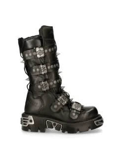 New Rock BOOT METALLIC M-134-S1 Hot