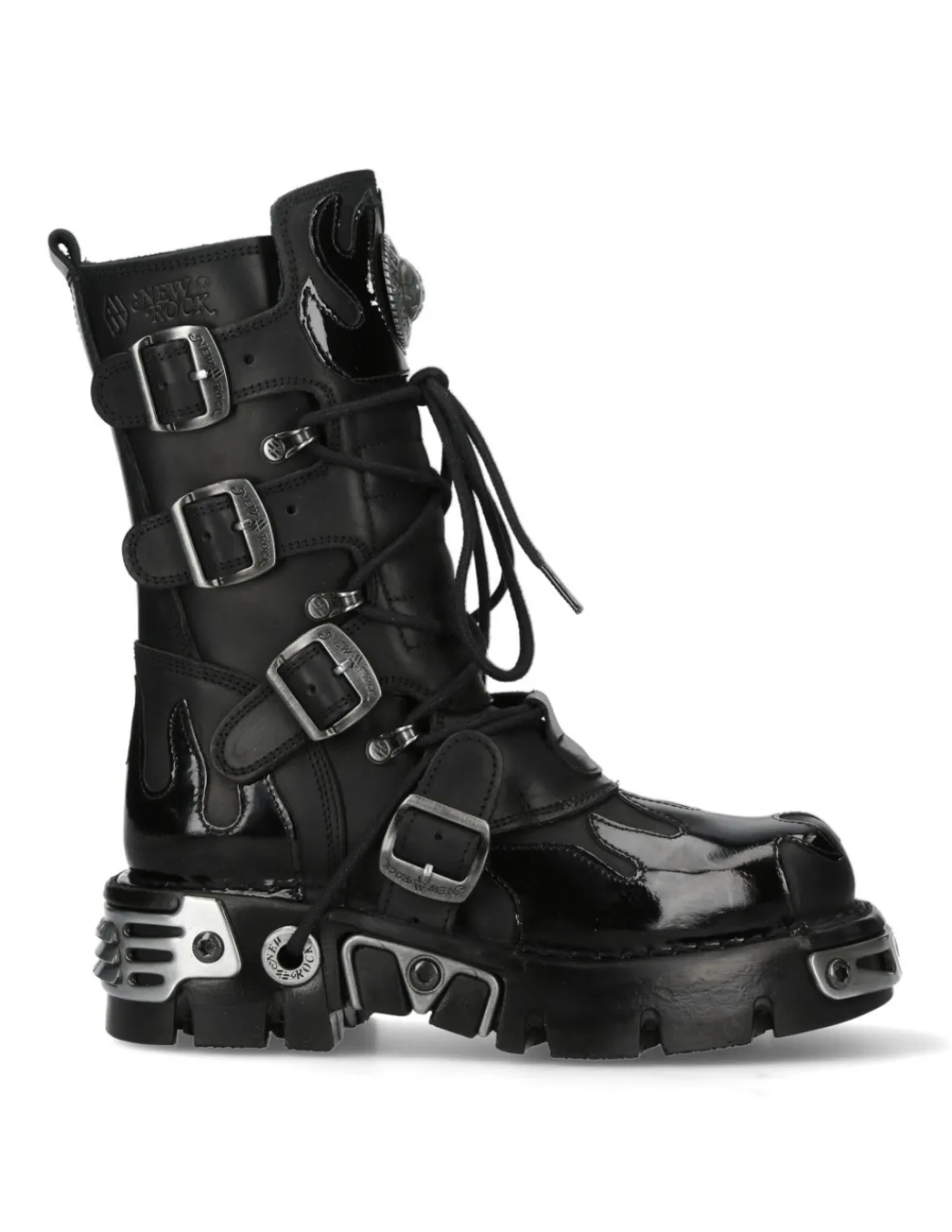 New Rock BOOT METALLIC M-591-S4 New