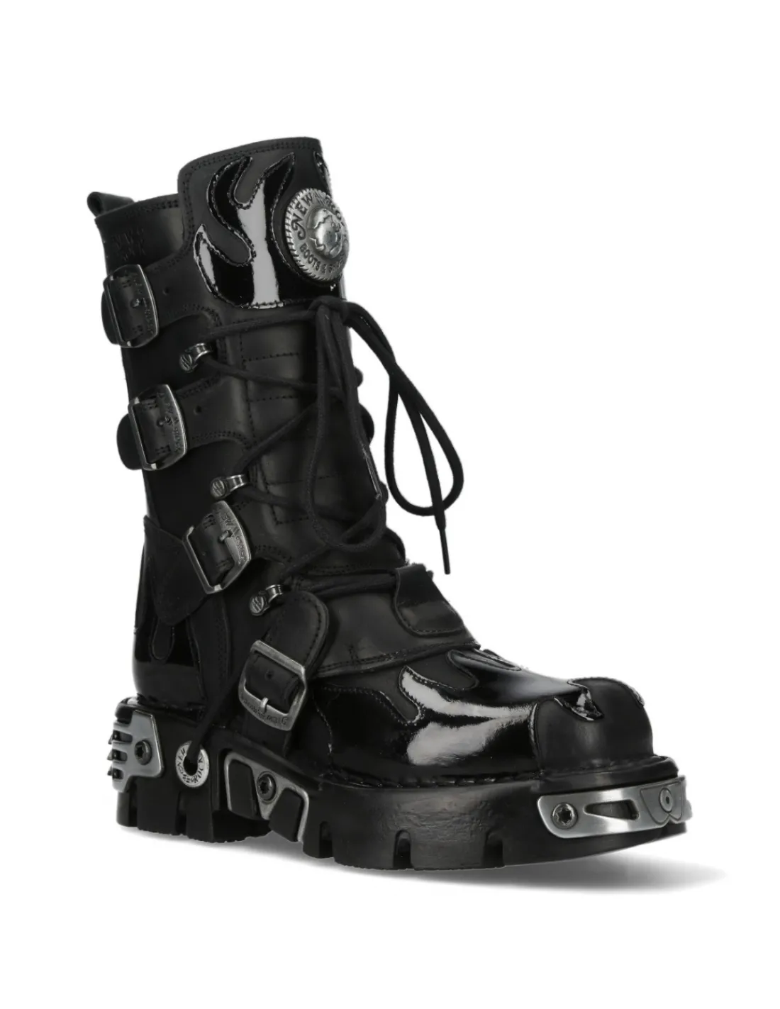 New Rock BOOT METALLIC M-591-S4 New