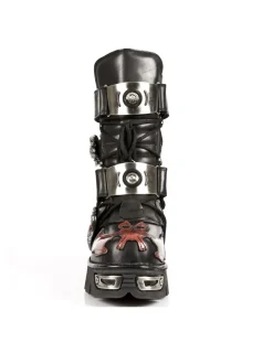 New Rock BOOT METALLIC M-195-S1 Hot