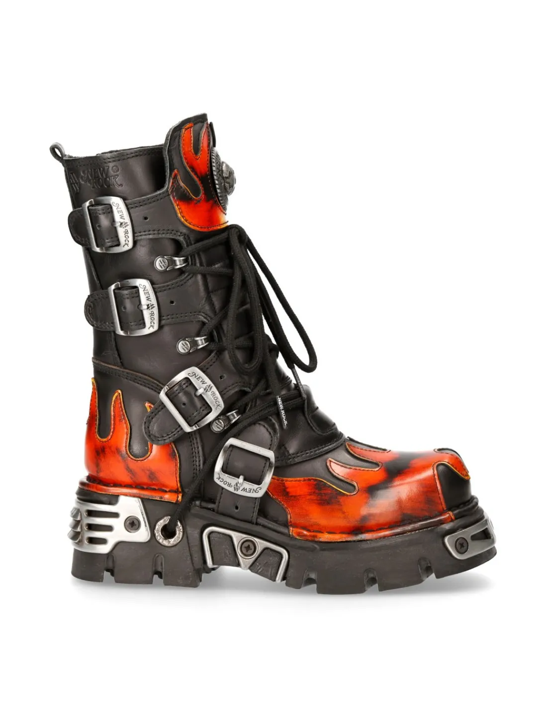 New Rock BOOT METALLIC M-591-S1