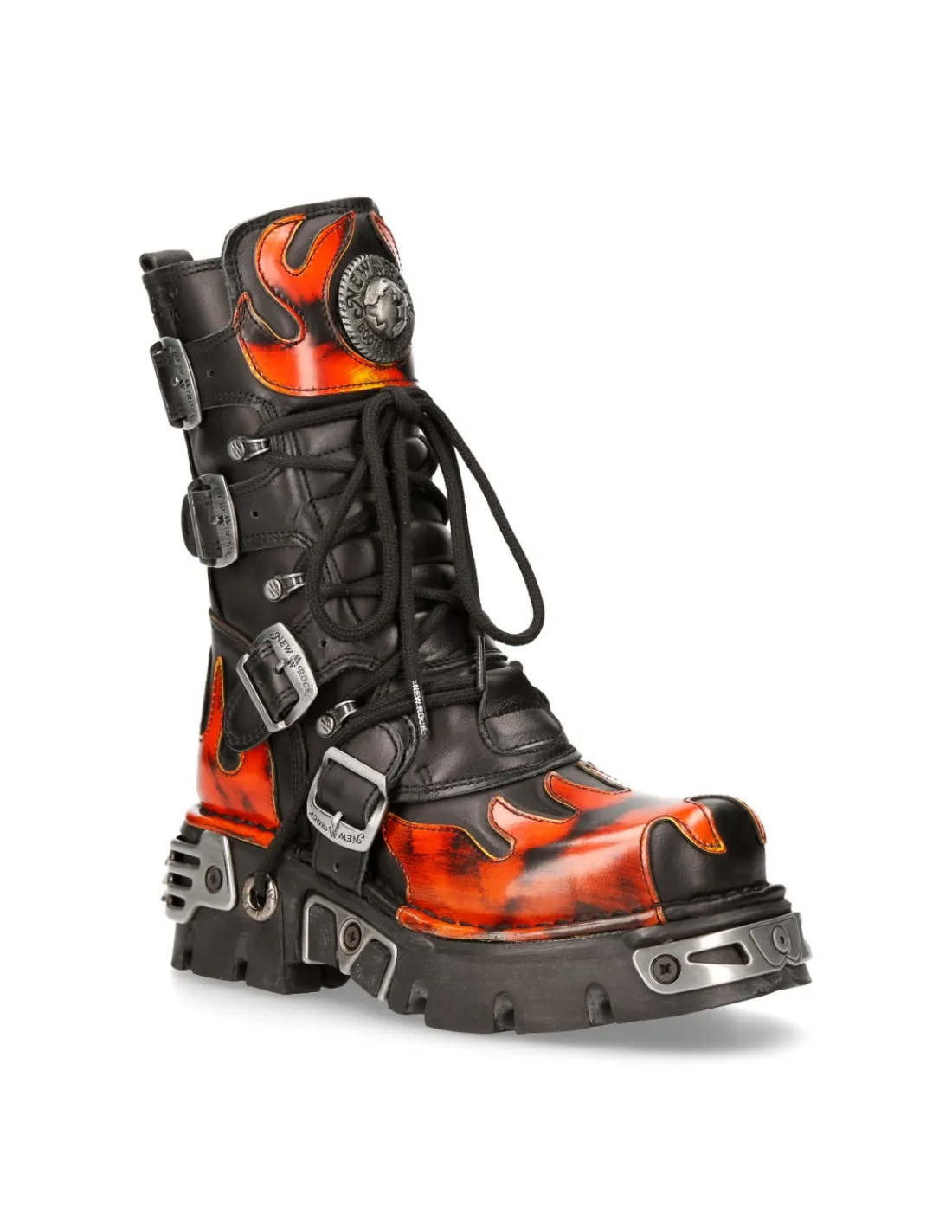 New Rock BOOT METALLIC M-591-S1