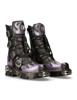 New Rock BOOT METALLIC M-591-S5 Best
