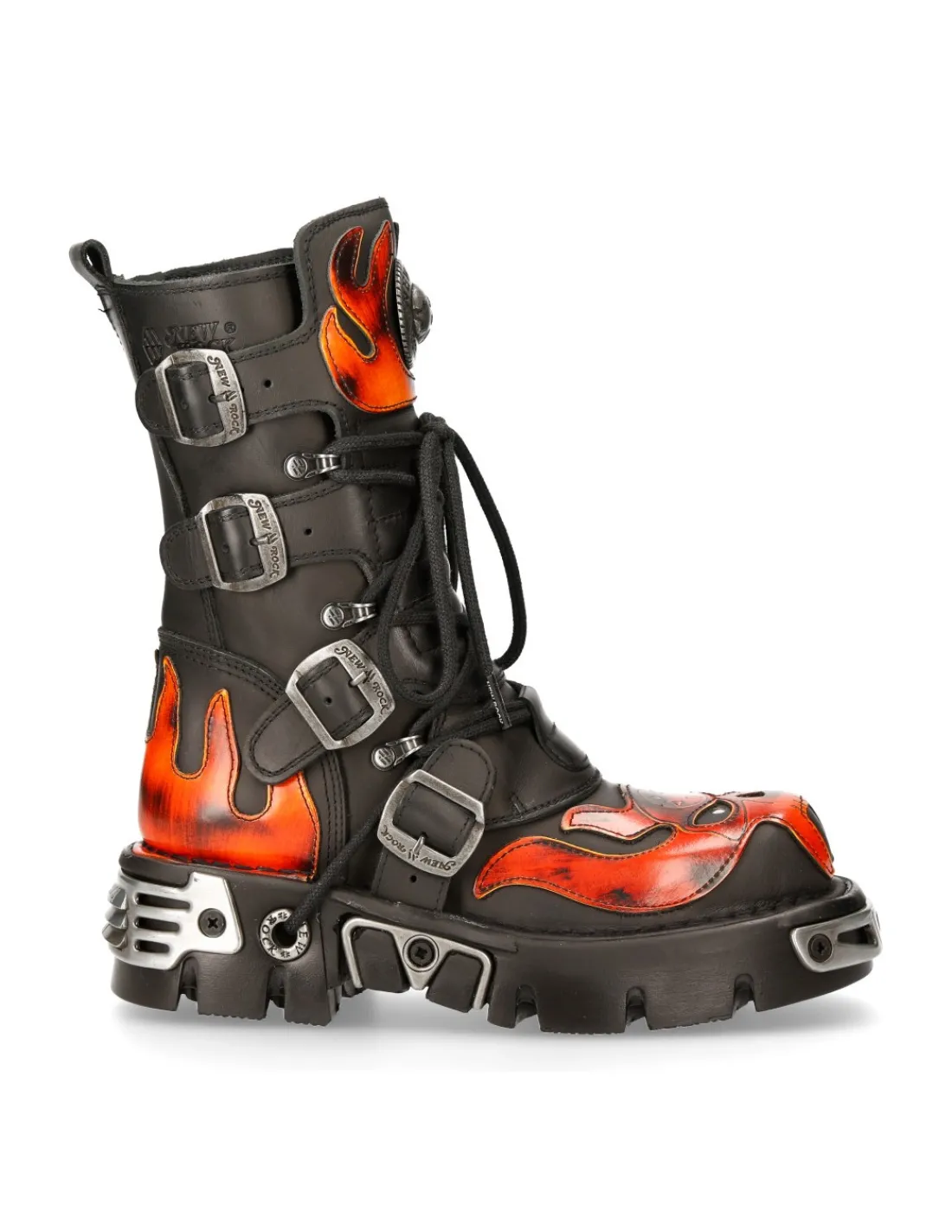 New Rock BOOT METALLIC M-107-S1 New