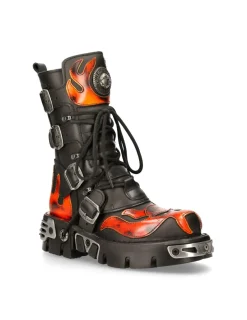 New Rock BOOT METALLIC M-107-S1 New