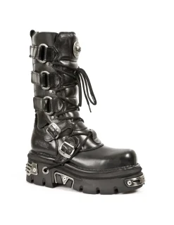 New Rock BOOT METALLIC M-474-S1 Hot