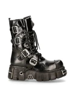 New Rock BOOT METALLIC M-313-S1 New